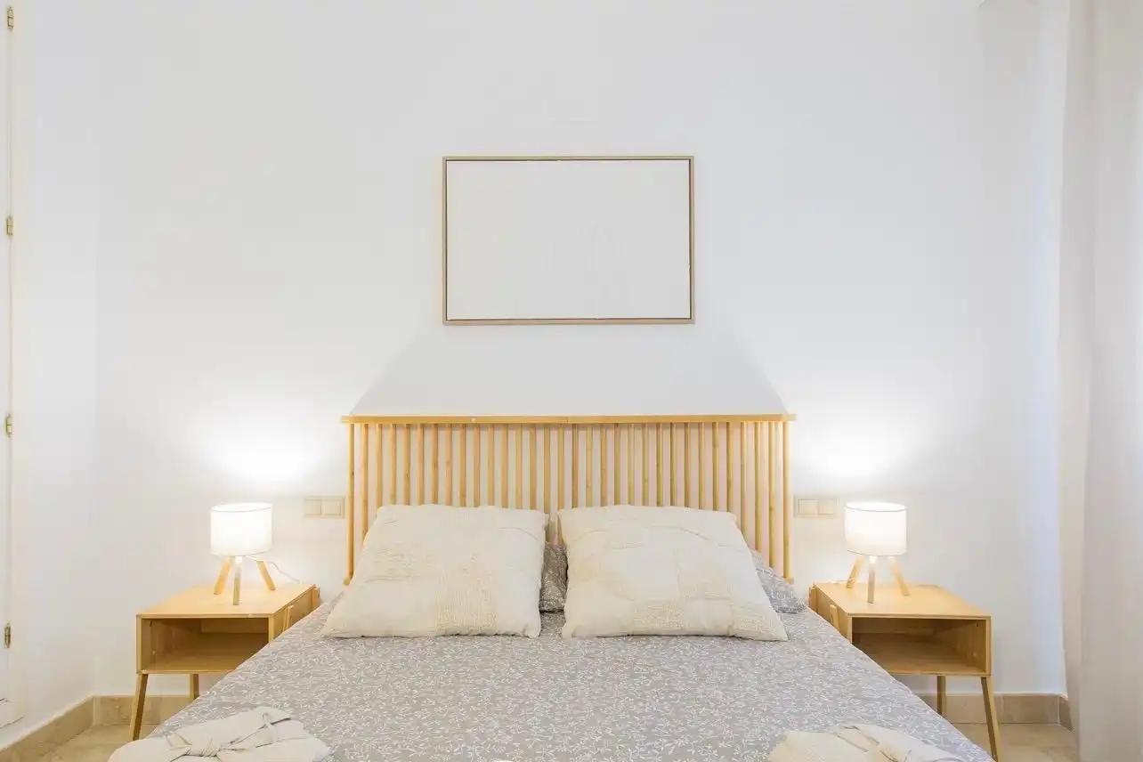 Habitación de Apartamento de alquiler en San Javier con Aire acondicionado, Calefacción y Terraza