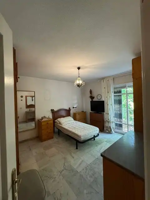 Bedroom of Flat for sale in Málaga
