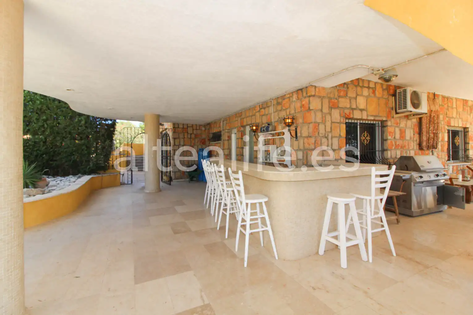 Terraza de Casa o chalet en venta en La Nucia con Aire acondicionado, Jardín privado y Terraza