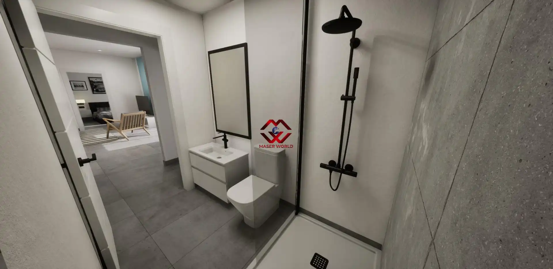 Bathroom of Duplexes for sale in Torre-Pacheco  with Private garden, Terrace and Swimming Pool