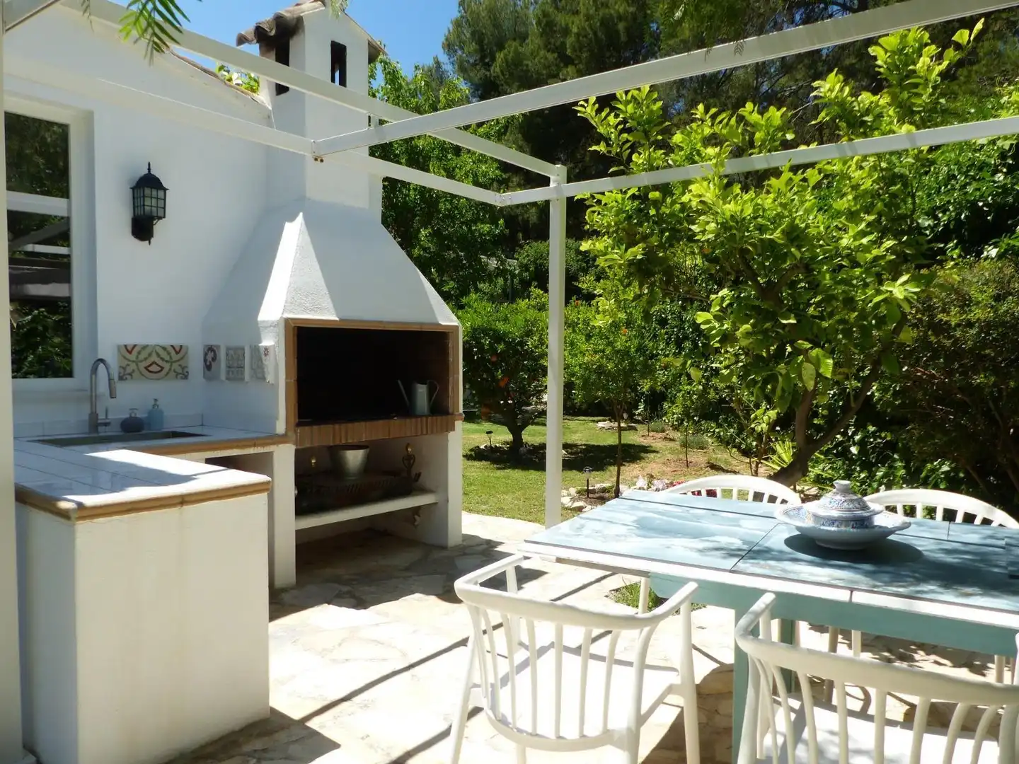 Terrassa de Casa o xalet en venda en Náquera amb Aire condicionat, Calefacció i Jardí privat