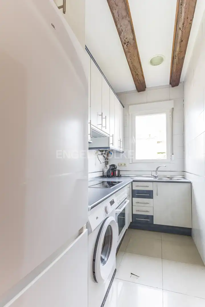 Cocina de Ático en venta en Madrid con Aire acondicionado, Calefacción y Terraza