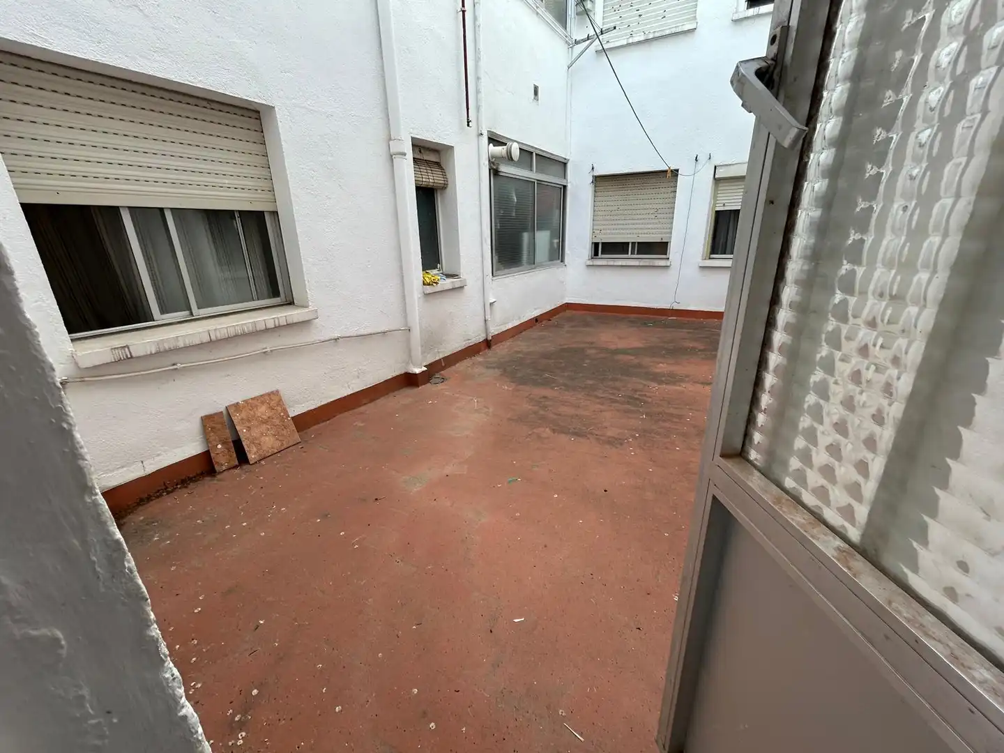 Vista exterior de Piso en venta en Ciudad Real con Calefacción, Terraza y Amueblado