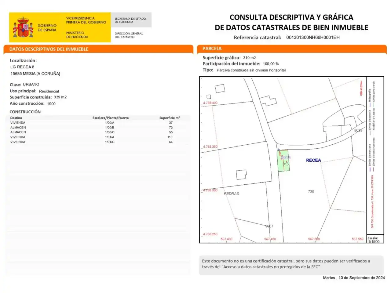 Casa o chalet en venta en Mesía con Jardín privado