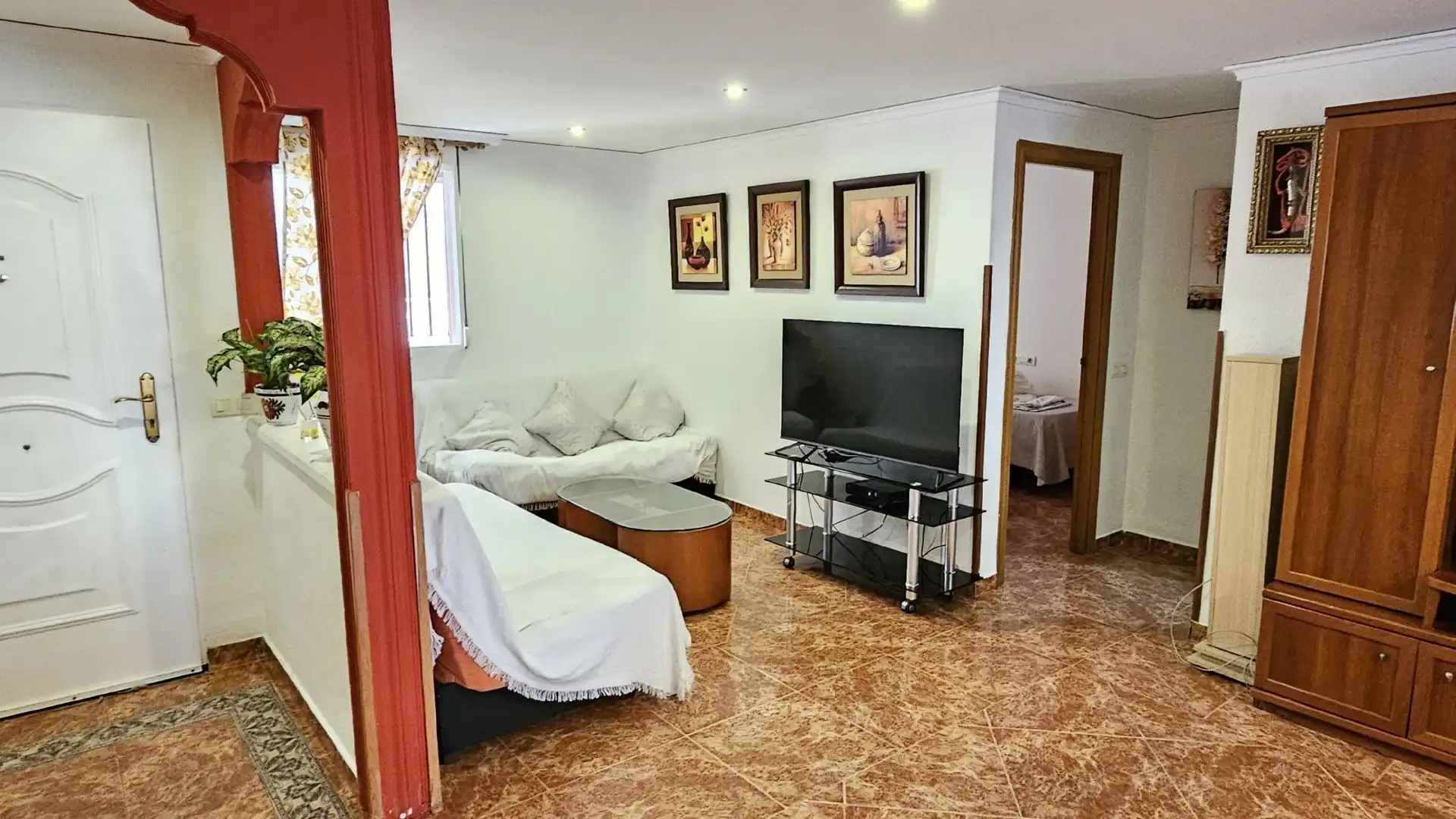 Sala d'estar de Apartament en venda en Oropesa del Mar / Orpesa amb Aire condicionat, Calefacció i Terrassa