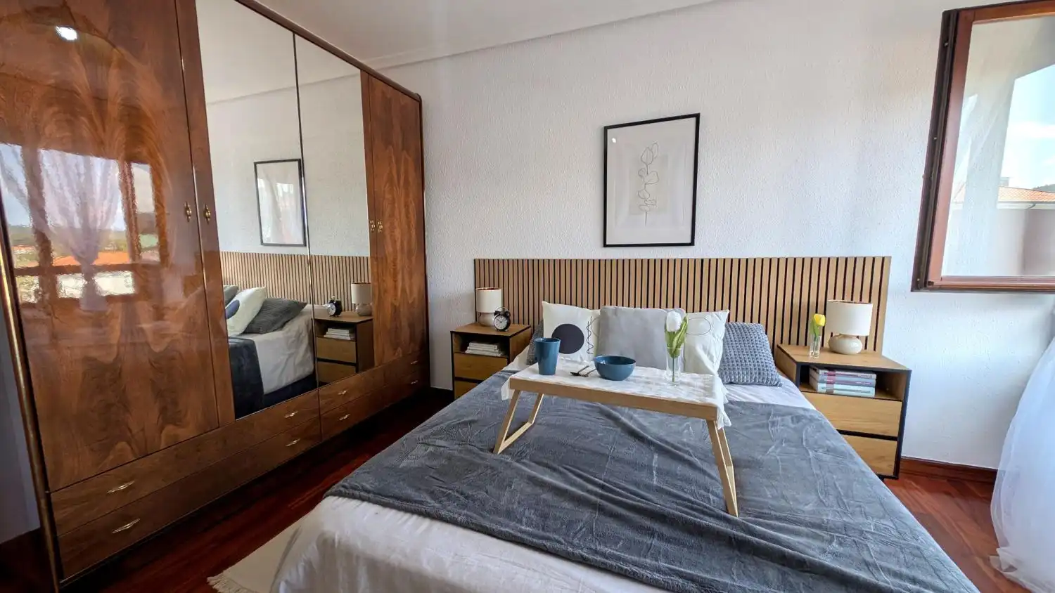 Bedroom of Flat for sale in Piélagos  with Heating, Terrace and Furnished