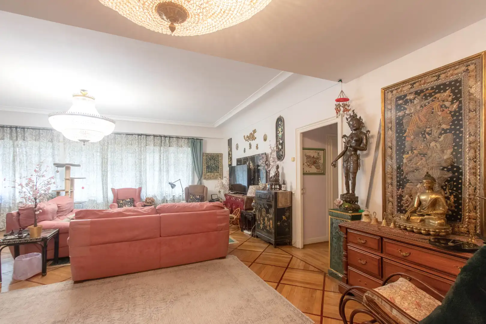 Sala d'estar de Pis en venda en Madrid amb Aire condicionat, Terrassa i Traster