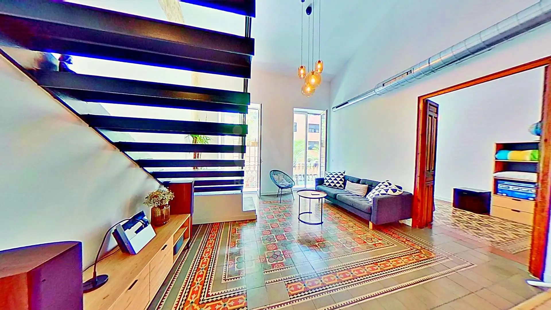 Sala d'estar de Àtic en venda en Alicante / Alacant amb Aire condicionat i Calefacció