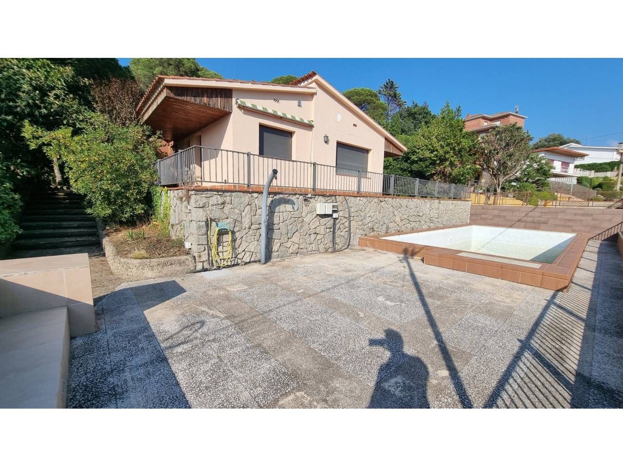 Exterior view of House or chalet for sale in Vallromanes  with Heating, Private garden and Terrace