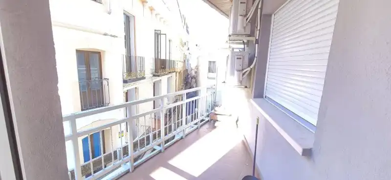 Terraza de Apartamento de alquiler en Plasencia con Aire acondicionado, Jardín privado y Balcón