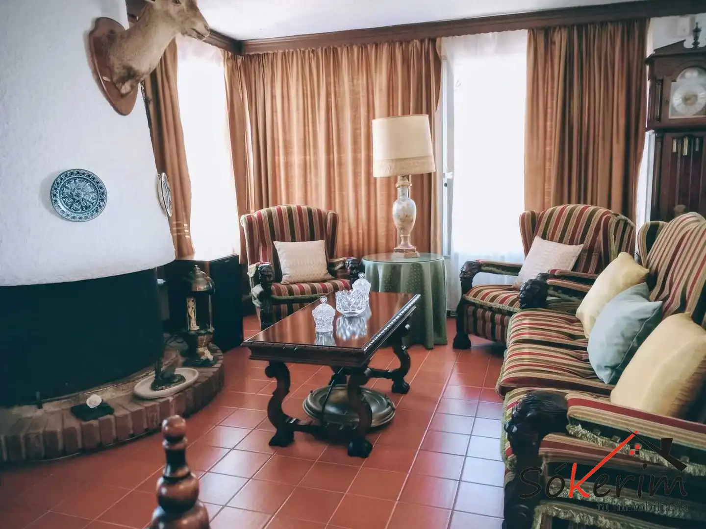 Living room of Houses for sale in Villajoyosa / La Vila Joiosa  with Air Conditioner, Heating and Private garden