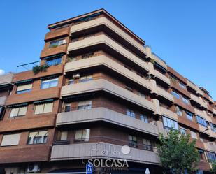 Exterior view of Flat for sale in Valladolid Capital  with Heating, Parquet flooring and Storage room