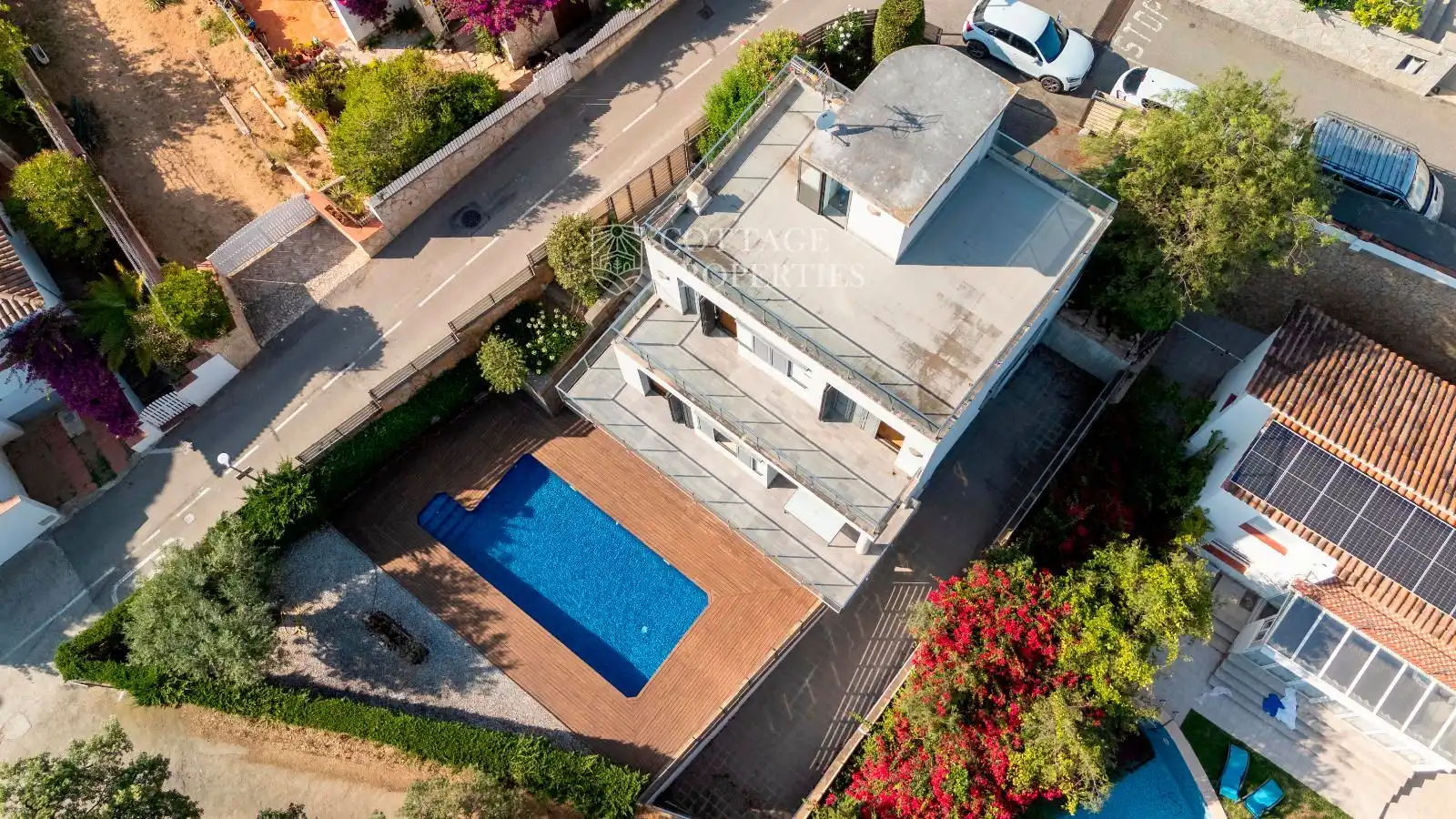Vista exterior de Casa o xalet en venda en Lloret de Mar amb Aire condicionat, Calefacció i Terrassa