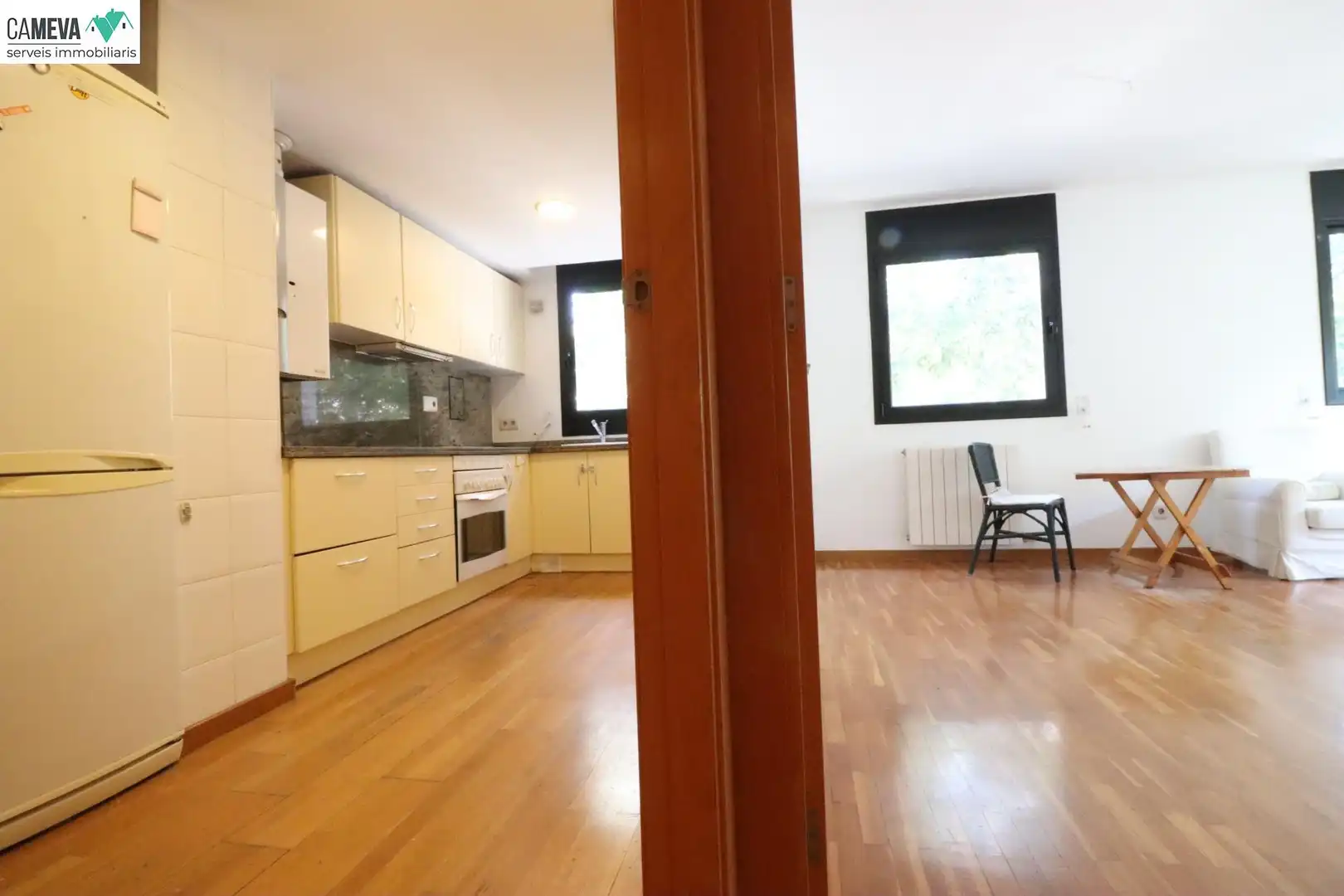 Kitchen of Flat for sale in Sabadell  with Air Conditioner, Heating and Storage room