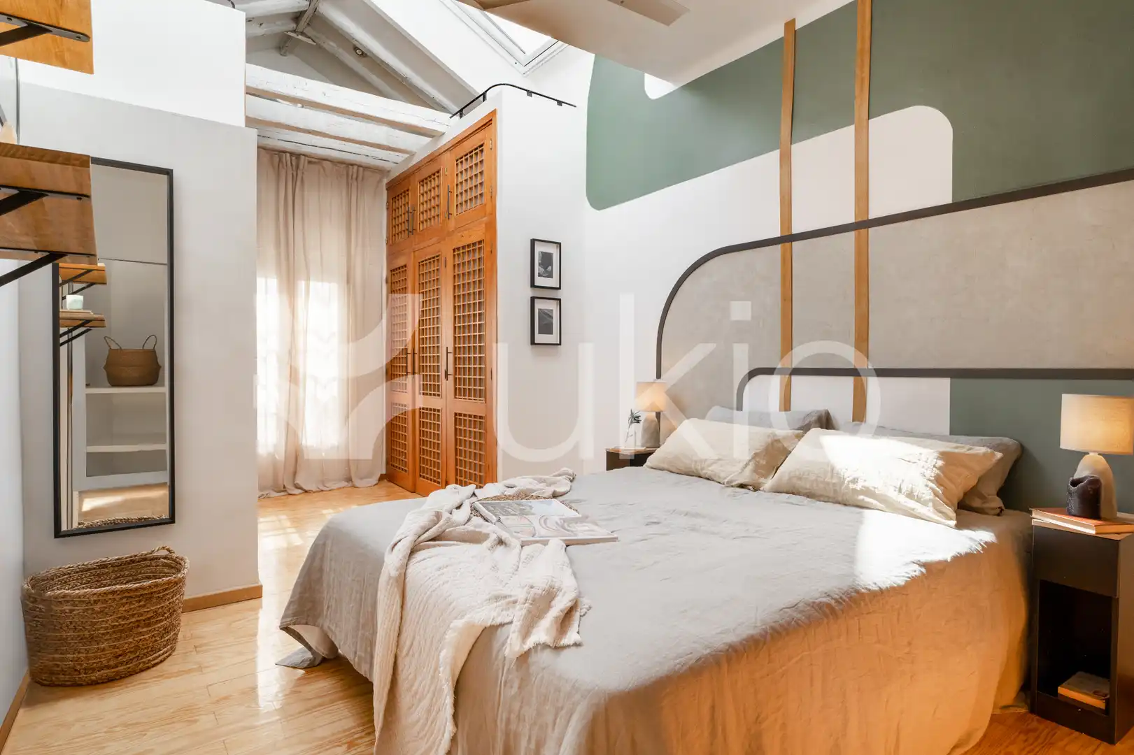 Bedroom of Apartments for rent in Madrid  with Air Conditioner, Heating and Terrace