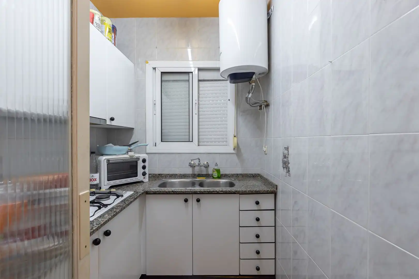Cocina de Piso en venta en Badalona con Terraza