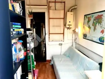 Sala d'estar de Pis en venda en Barcelona amb Terrassa i Balcó