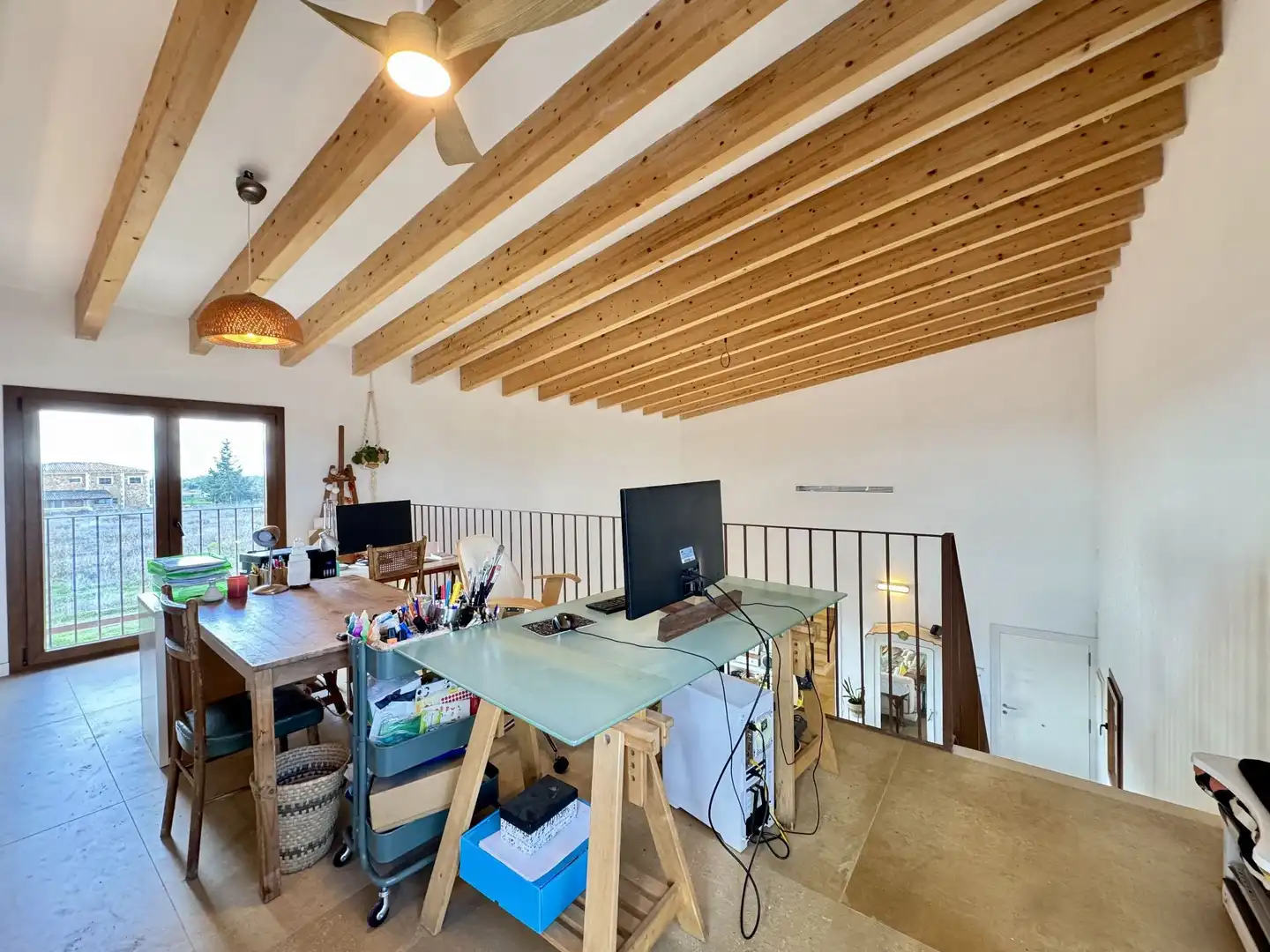 Country house zur Miete in Llucmajor mit Klimaanlage, Heizung und Terrasse