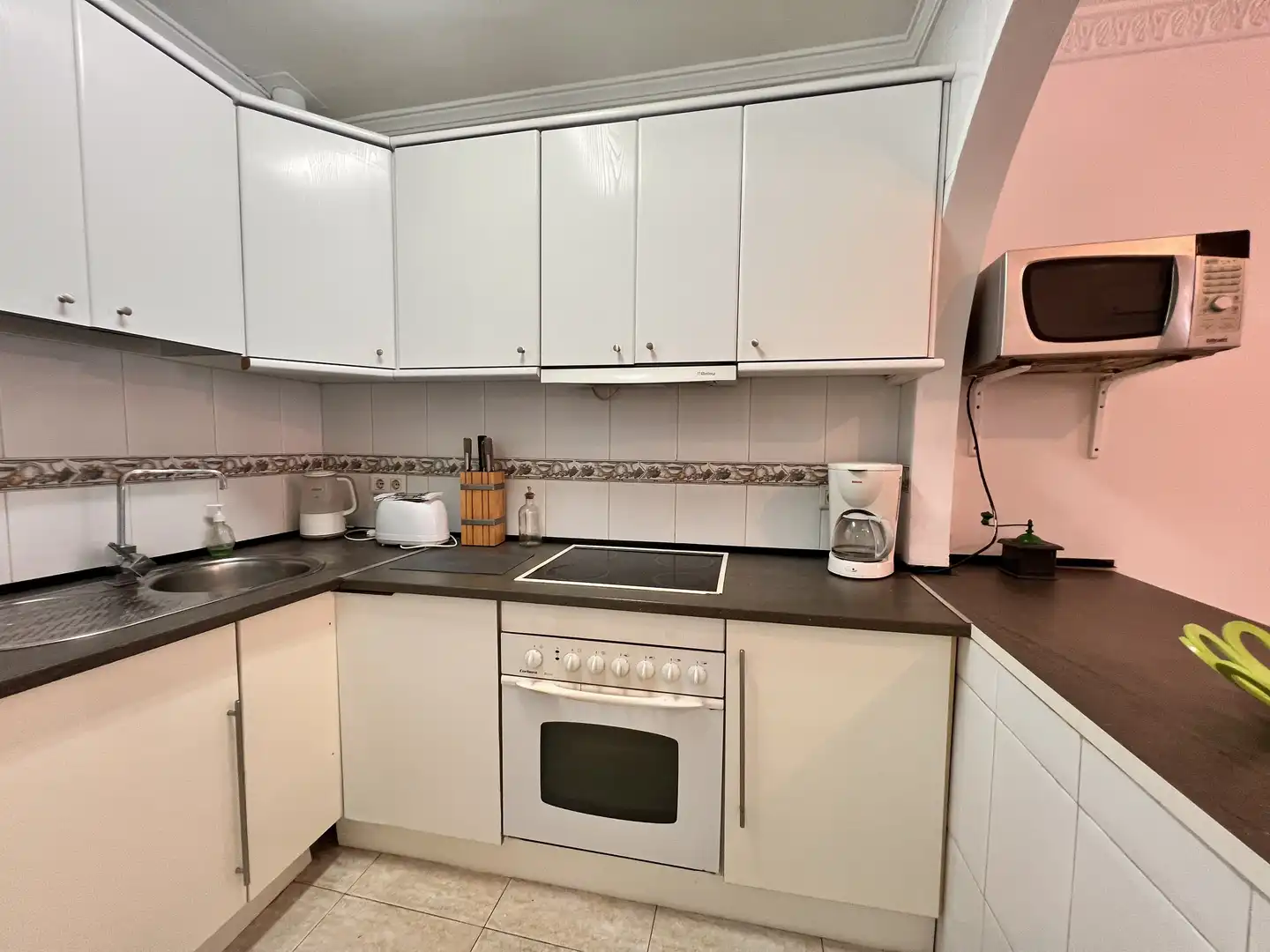 Cuina de Apartament en venda en Mijas amb Aire condicionat i Piscina comunitària