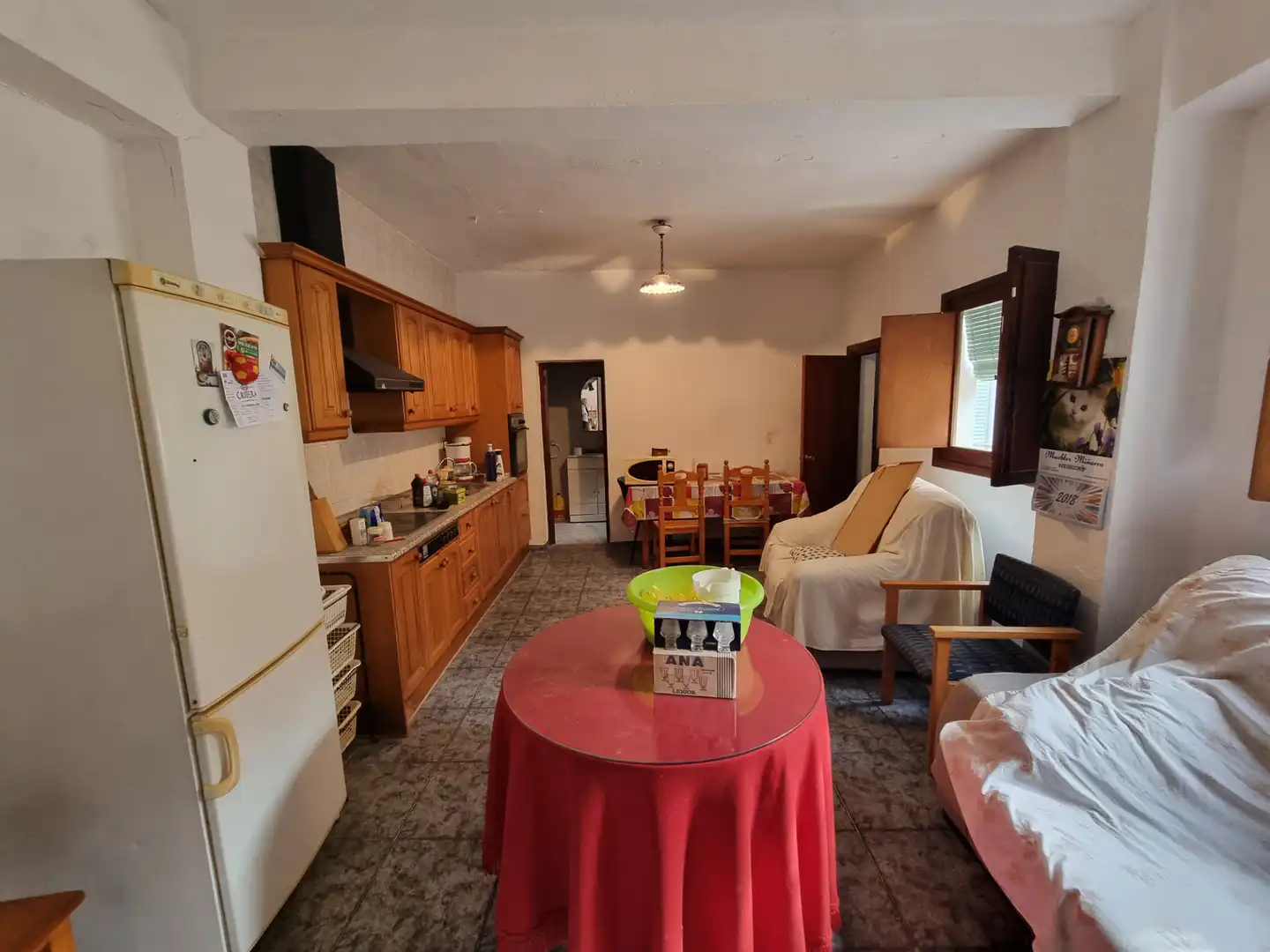 Cuina de Casa o xalet en venda en Almería amb Jardí privat, Terrassa i Moblat