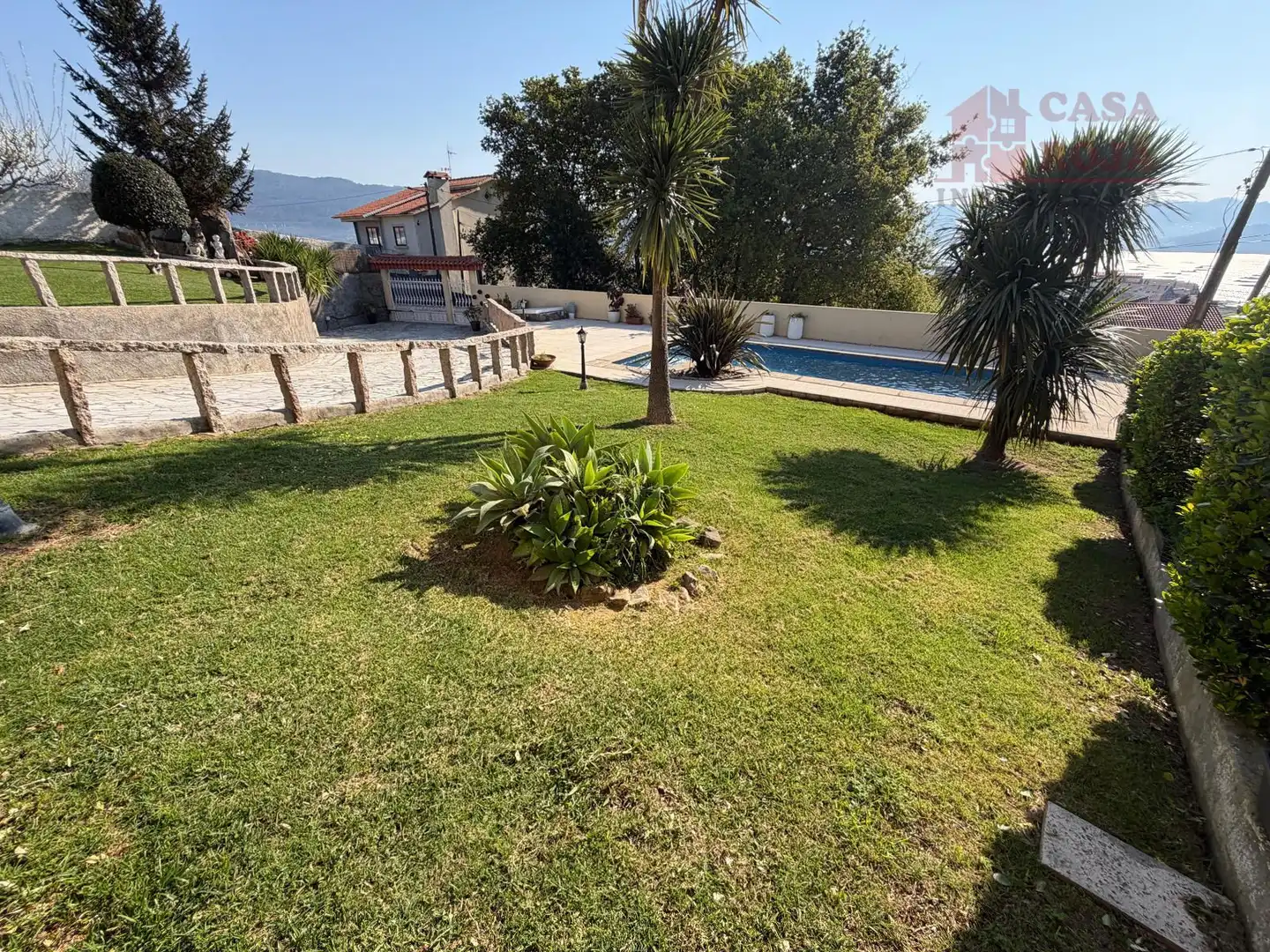 Jardín de Casa o chalet en venta en Moaña con Calefacción, Terraza y Trastero