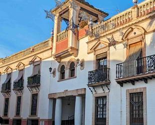 Vista exterior de Pis de lloguer en Sanlúcar la Mayor amb Aire condicionat