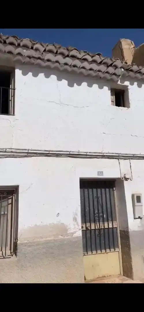 Vista exterior de Casa adosada en venda en Huéscar