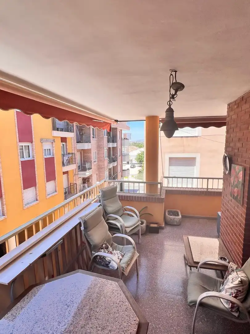 Balcony of Flat for sale in Murcia  with Air Conditioner, Furnished and Balcony