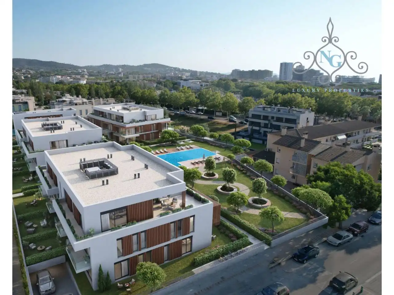 Vista exterior de Àtic en venda en Castell d'Aro, Platja d'Aro i s'Agaró amb Aire condicionat, Calefacció i Terrassa