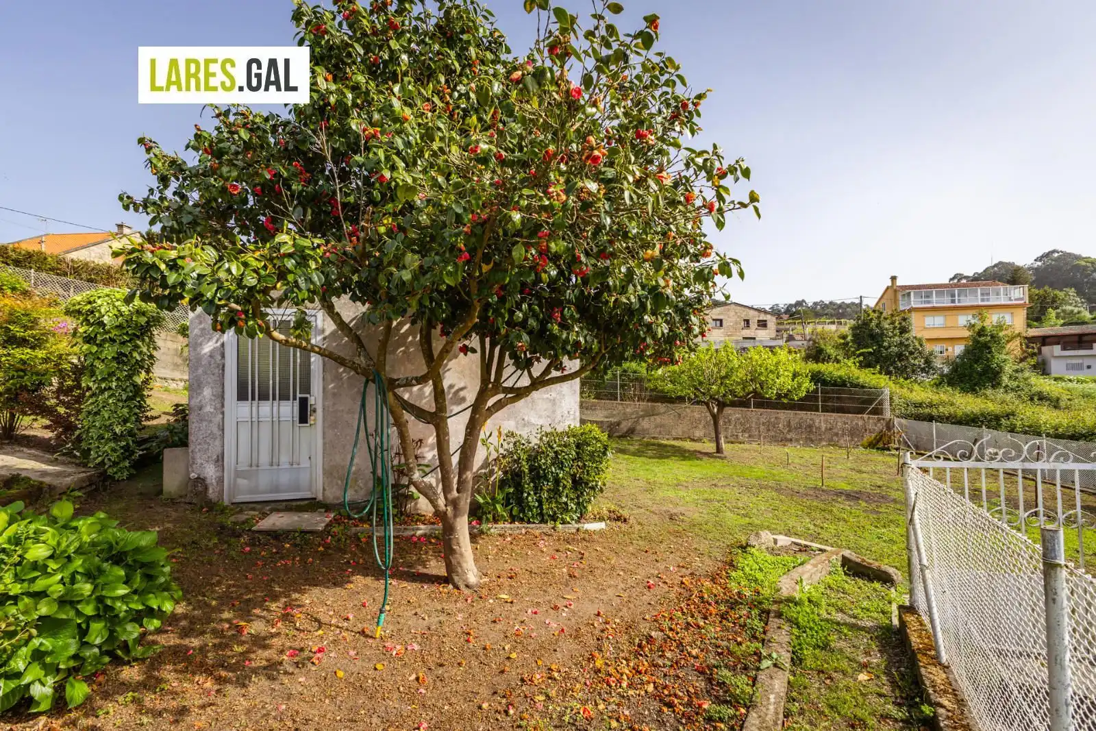 Jardín de Casa o chalet en venta en Bueu con Jardín privado, Terraza y Trastero