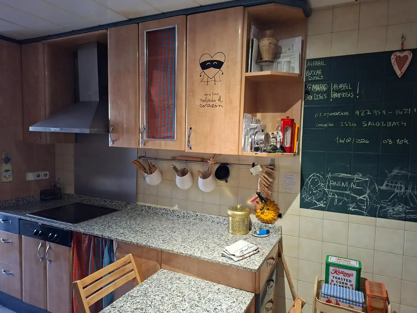 Cuina de Pis en venda en Vilafranca del Penedès amb Calefacció, Parquet i Terrassa