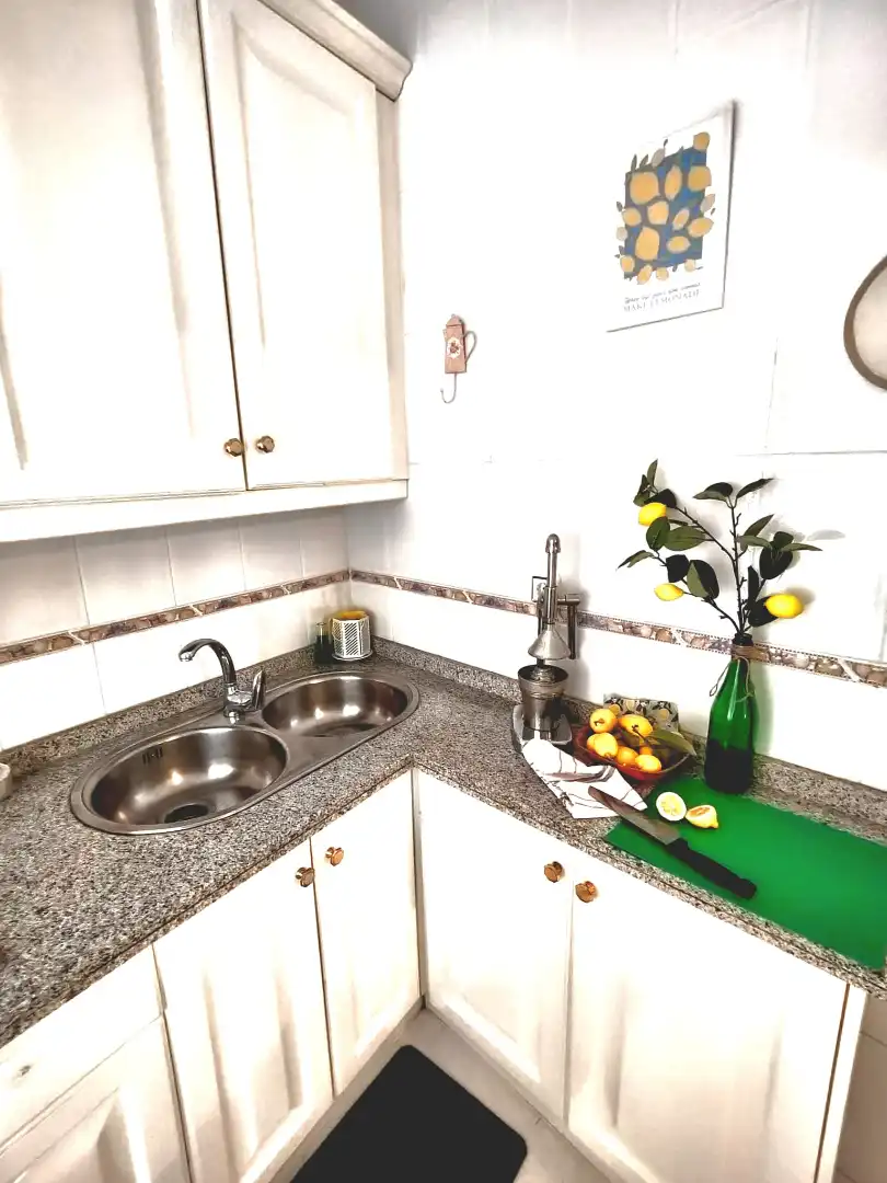 Kitchen of Apartments for rent in Granada  with Air Conditioner, Heating and Furnished