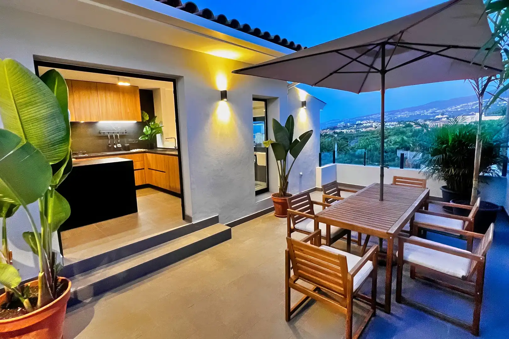 Terrace of Country homes for sale in Puerto de la Cruz  with Parquet flooring, Terrace and Storage room