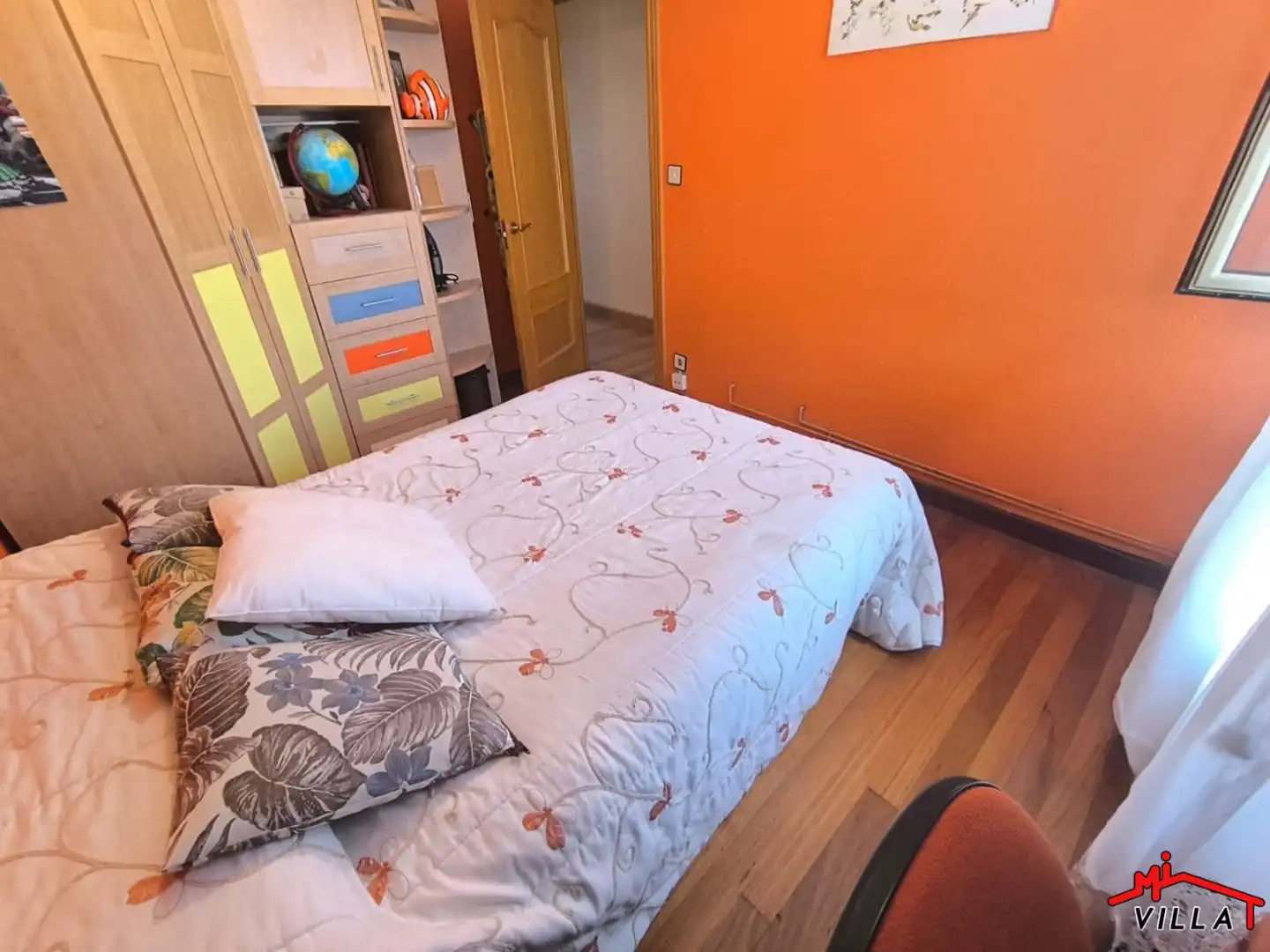 Schlafzimmer von Wohnung zum Verkauf in Colindres mit Heizung, Terrasse und Abstellraum