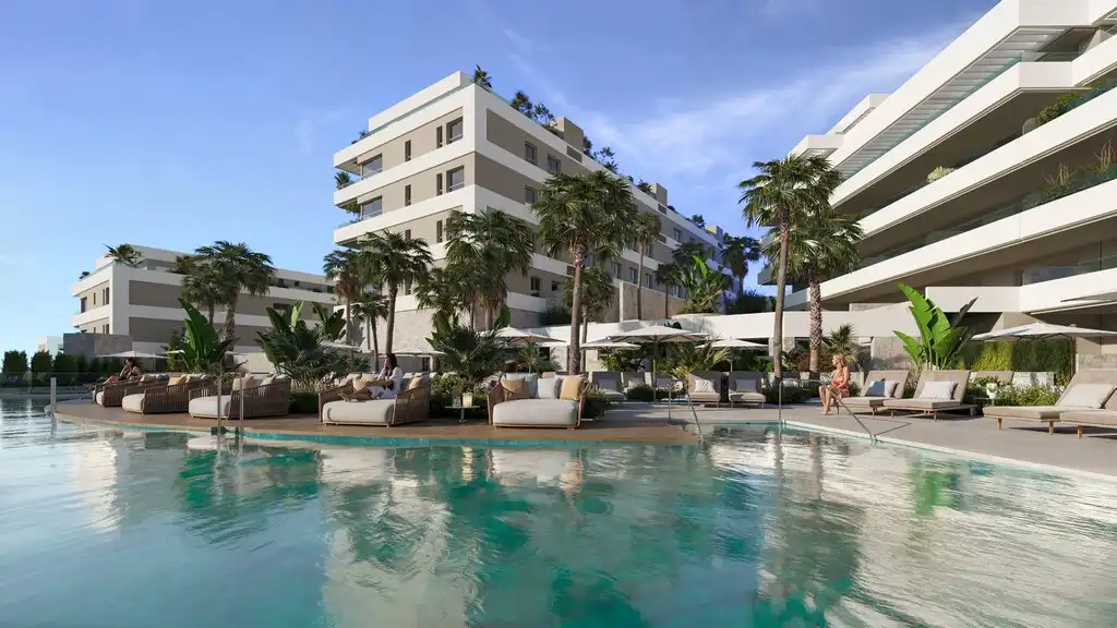Apartment with pool for sale in Mijas pueblo