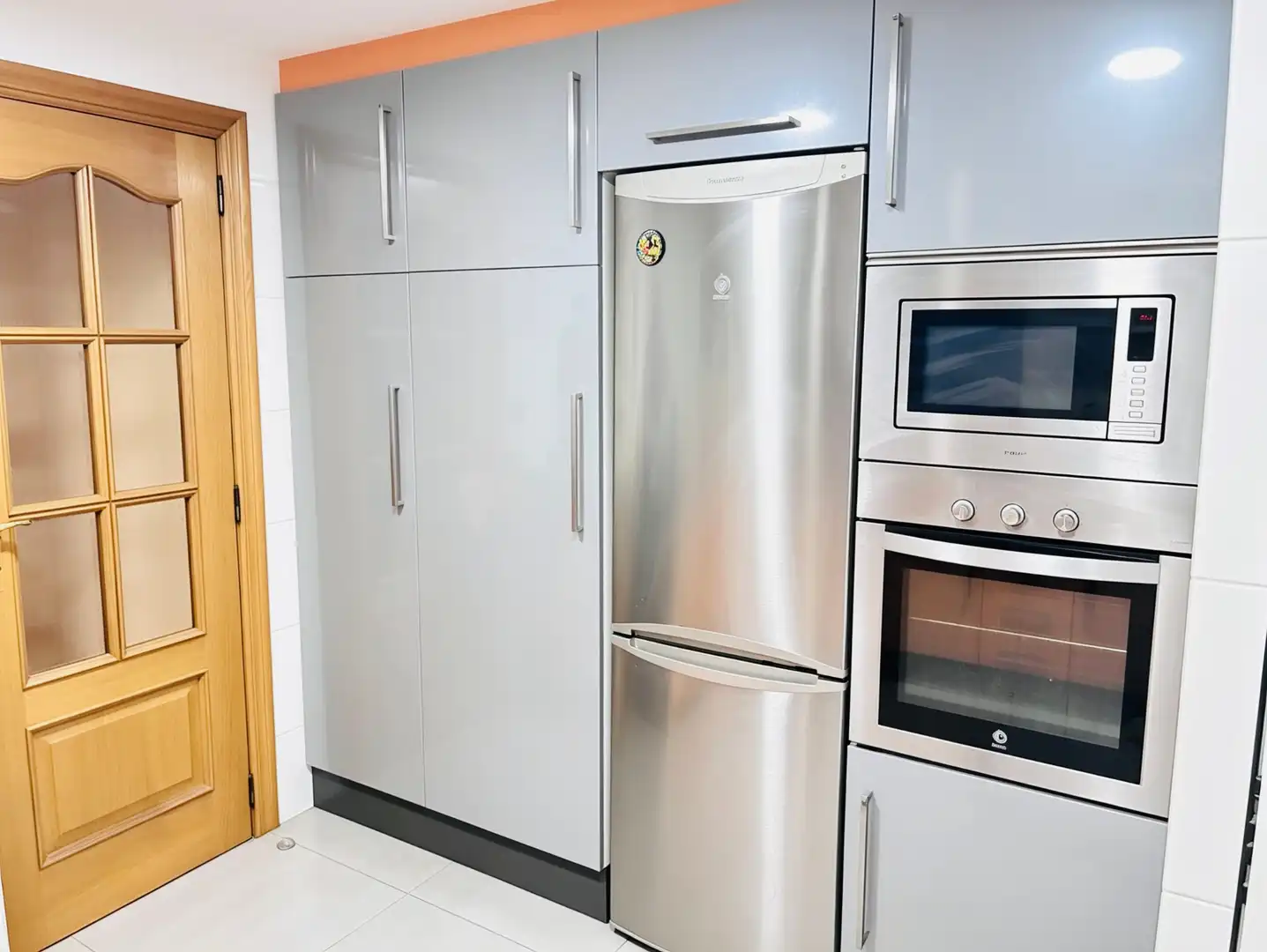 Kitchen of Flat for sale in Valencia  with Air Conditioner, Heating and Terrace