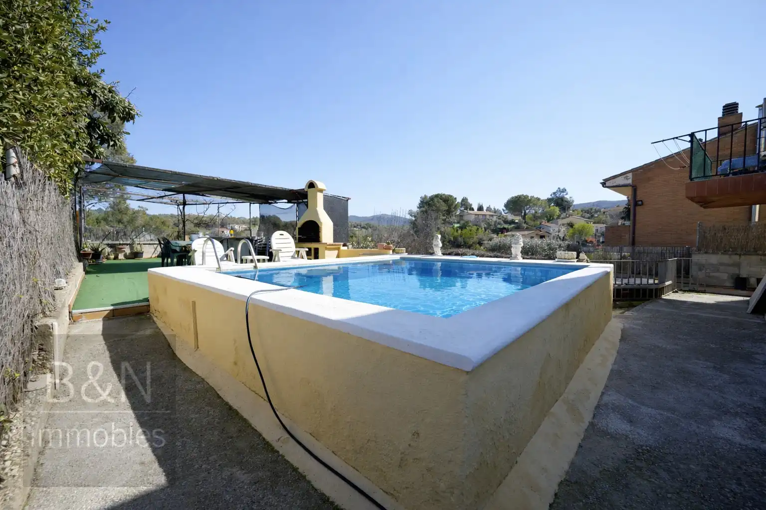 Piscina de Casa o xalet en venda en Vacarisses amb Aire condicionat, Calefacció i Terrassa