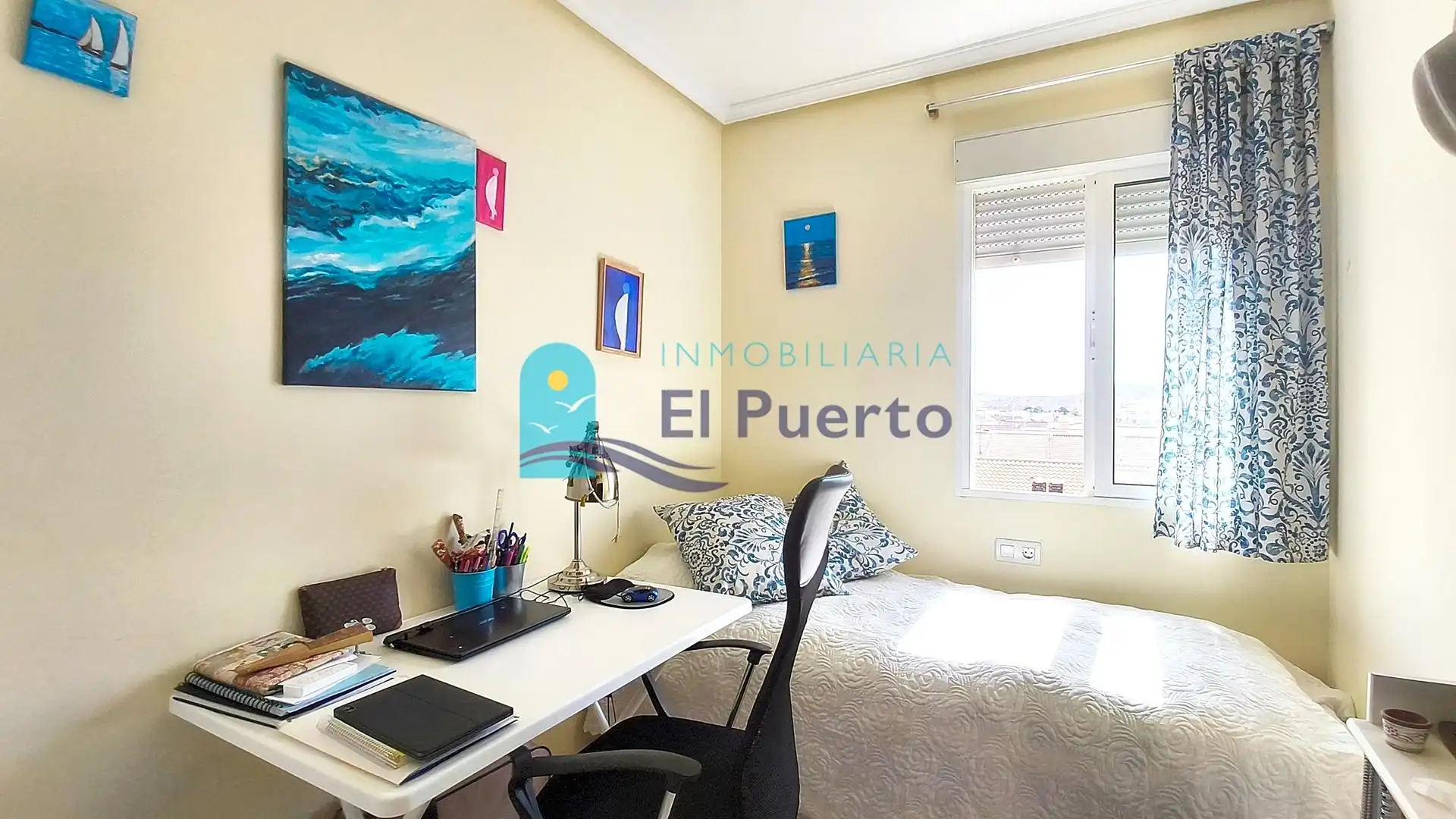 Bedroom of Flat for sale in Mazarrón  with Air Conditioner, Terrace and Furnished
