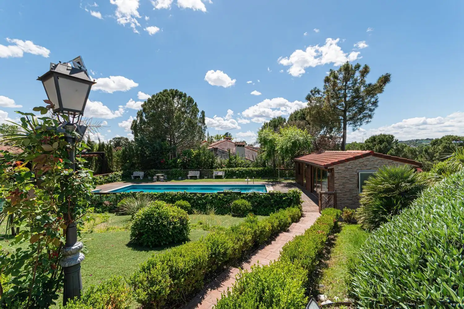 Jardín de Casa o chalet en venta en Algete con Aire acondicionado, Calefacción y Trastero