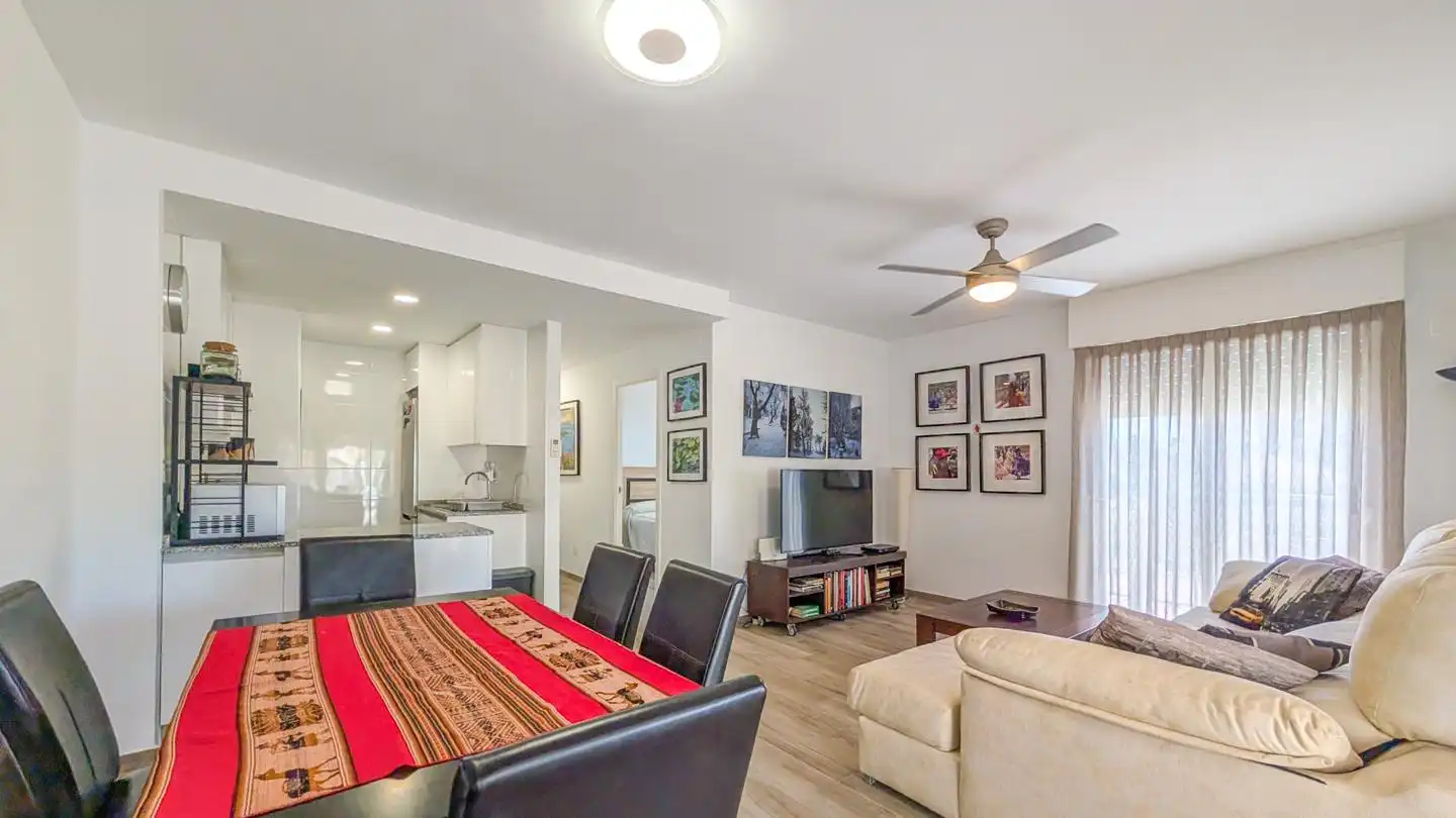 Wohnzimmer von Wohnung zum Verkauf in Santa Pola mit Klimaanlage, Terrasse und Möbliert