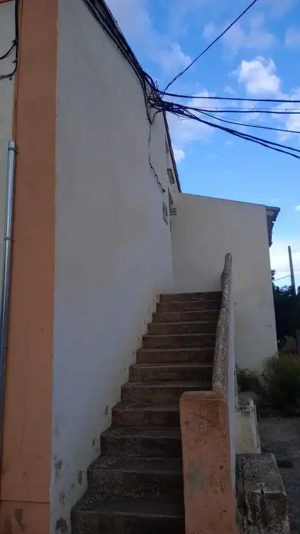 Vista exterior de Casa adosada en venda en Andosilla