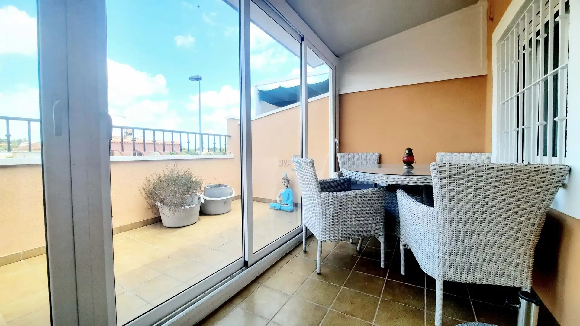 Terraza de Casa adosada en venta en Pilar de la Horadada con Terraza