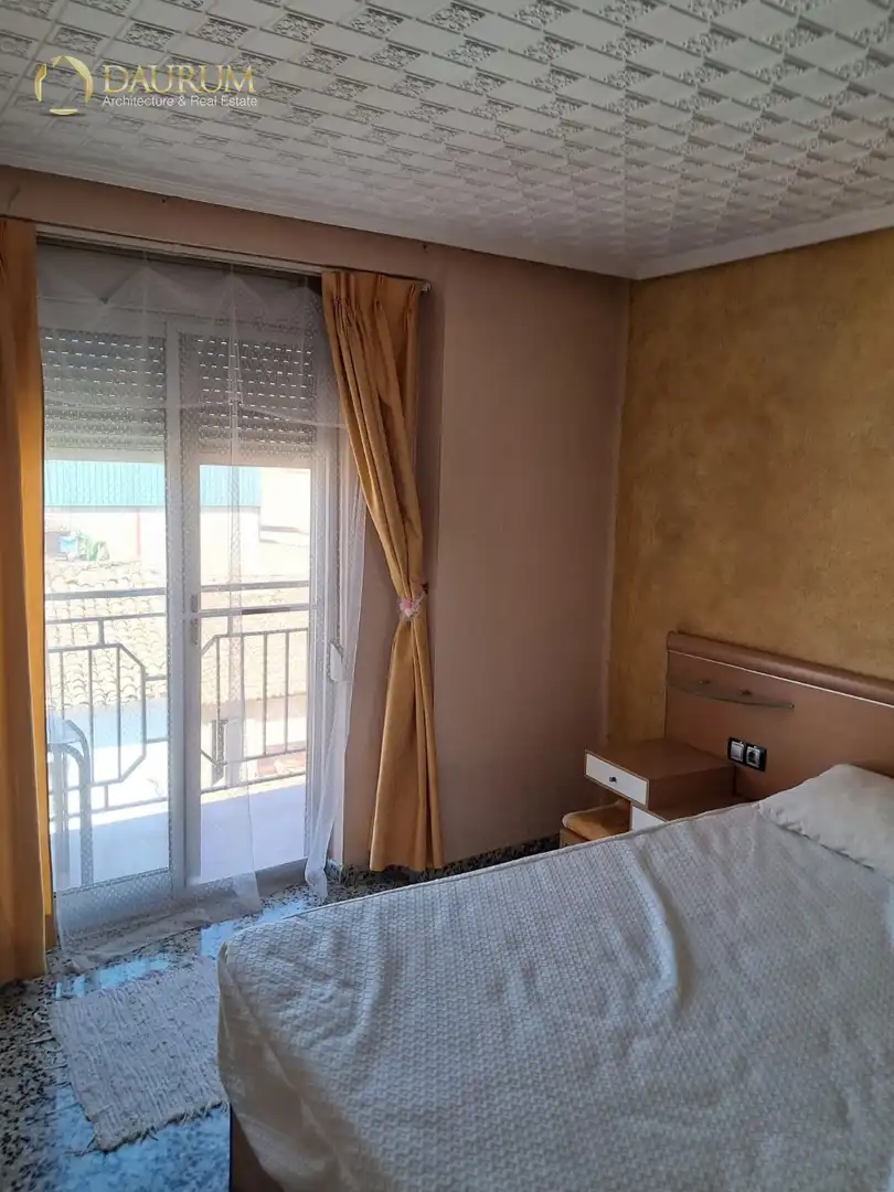 Bedroom of Flat for sale in Cheste  with Air Conditioner, Terrace and Furnished