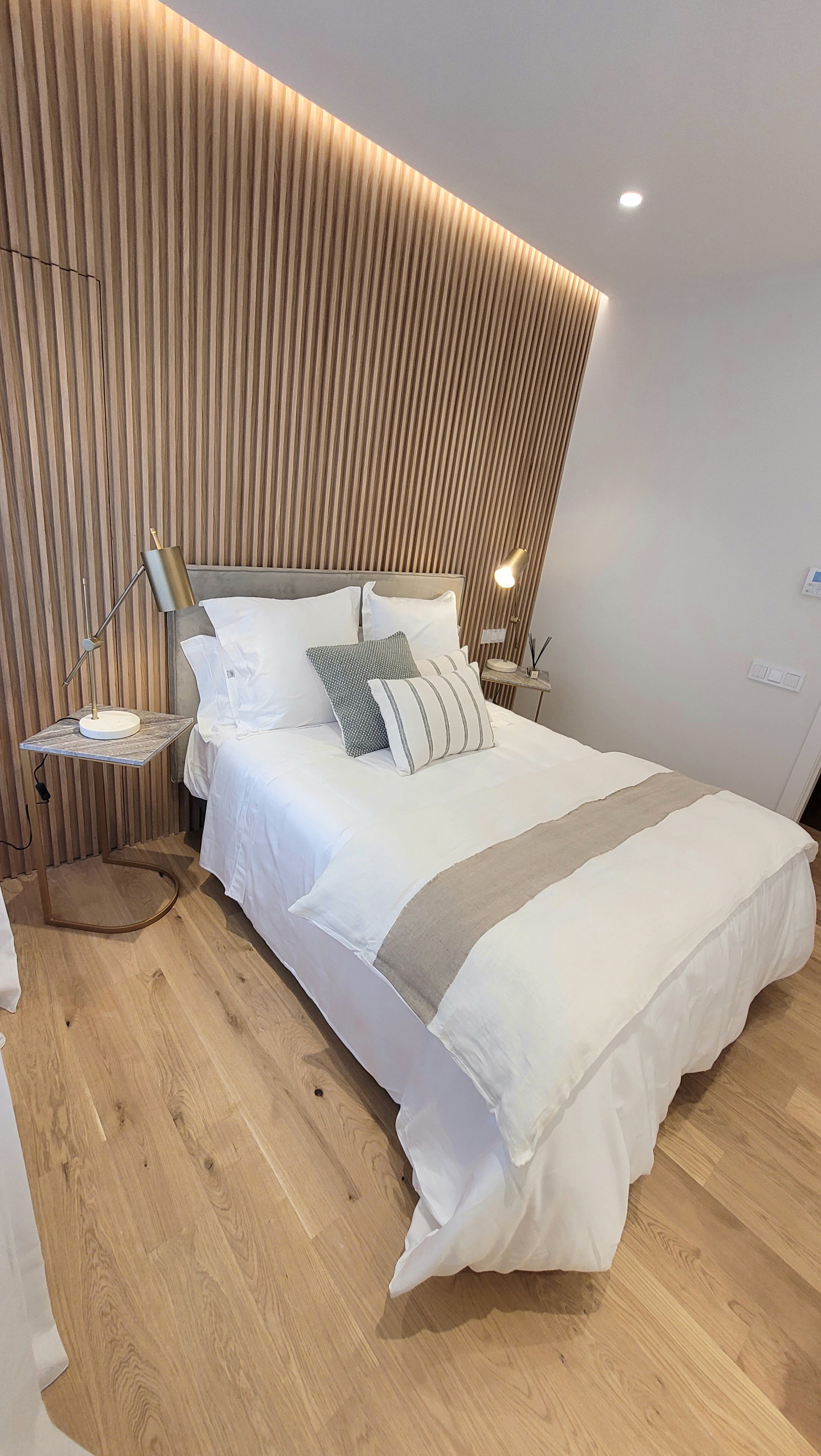 Bedroom of Flat for sale in  Madrid Capital