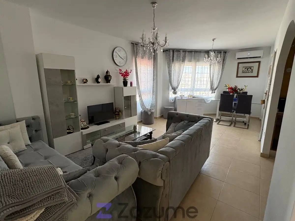 Living room of Flat for rent in Daya Nueva  with Air Conditioner, Heating and Terrace