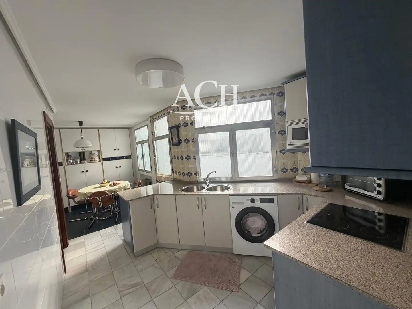 Küche von Wohnung zur Miete in Bilbao  mit Heizung, Terrasse und Möbliert