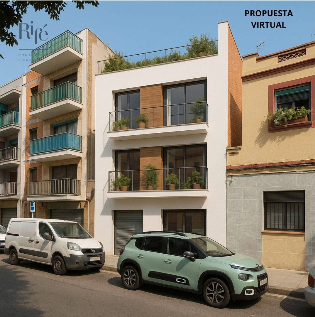 Vista exterior de Residencial en venda en Santa Coloma de Gramenet