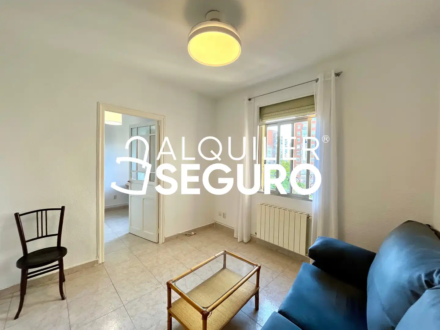 Bedroom of Flat for rent in Madrid  with Heating and Furnished