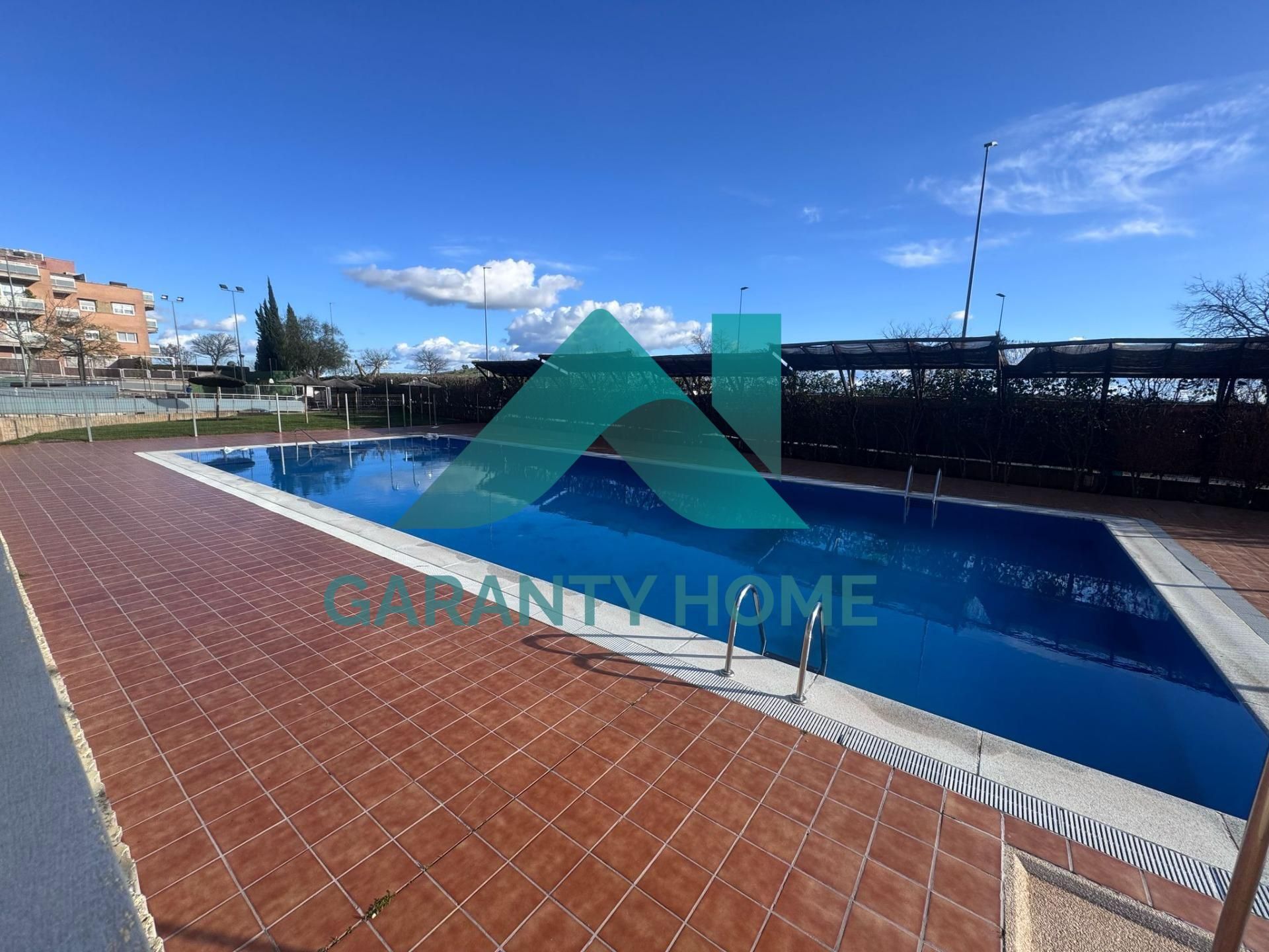 Swimming pool of Apartment for sale in Cáceres Capital  with Heating, Terrace and Community pool