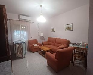 Living room of Flat for sale in  Sevilla Capital  with Air Conditioner, Furnished and Oven